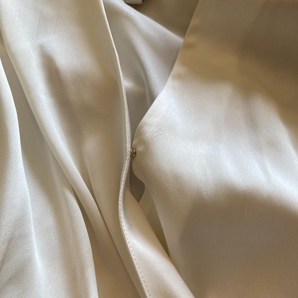 Worthington Womens Cream Color Blouse - NWT - Picture 7 of 10